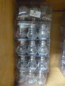 Five Boxes of 12 Light Bulb Salt Pots