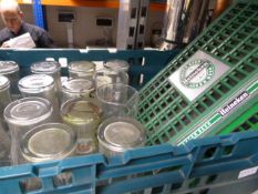 Box of Heineken Drip Trays and John Smith's Pint G