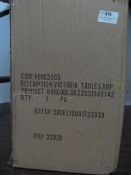 *Victoria Table Lamp