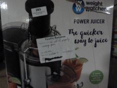 *Weight Watchers Power Juicer