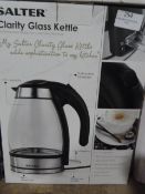 *Salter Clarity Glass Kettle