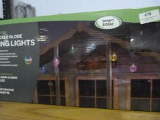 *Crackle Globe Solar Power String Lights