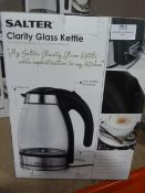 *Salter Clarity Glass Kettle