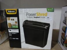 *Fellowes Shredder