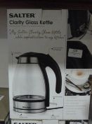 *Salter Clarity Glass Kettle