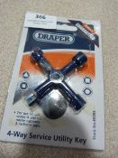 *Draper Four Way Service Utility Key