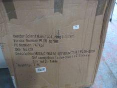 *Mosaic Bistro Table