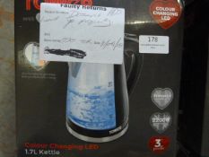 *Colour Changing LED 1.7L Kettle