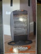 *Limitless Oscillating Halogen Heater