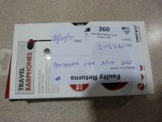 *Intempo Travel Earphones