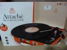 *Attache Record Player