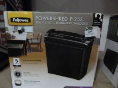 *Fellowes P-25S Shredder