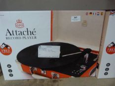 *Attache Record Player