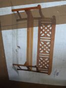 *Fence Three Seat Bench