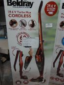*Beldray 29.6V Turbo Max Cordless Vacuum