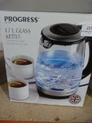*Progress 1.7L Glass Kettle