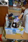 Box Containing Plant Pots, Ornaments, Soft Toys, F