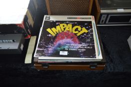 Collection of LP Records and Cassette Tapes