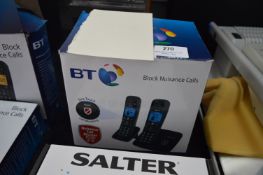 BT 6610 Twin Nuisance Call Blocker Telephones
