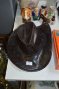 Leather Australian Style Hat
