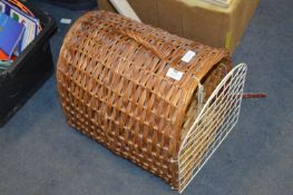 Wicker Pet Carrier
