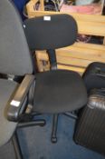 Black Swivel Office Chair