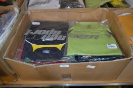 Box Containing a Quantity of Sports Tops
