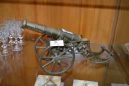 Brass Canon Ornament