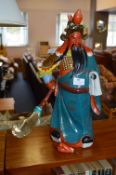Pottery Figurine - Chinese God