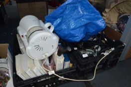 Two Boxes Containing Microsoft Books & Accessories