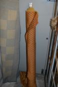 Roll of Diamond Patterned Upholstery Material