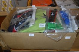 Box Containing a Quantity of Sports Tops