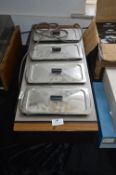 Four Pot Counter Top Bain Marie