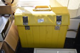 LP Records Case and a Quantity LP Records