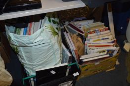 Two Boxes of Books; Sewing, Knitting, Craft etc.