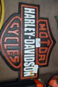 *Reproduction Harley Davidson Sign