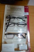 *FGX Metal Mix Reading Glasses