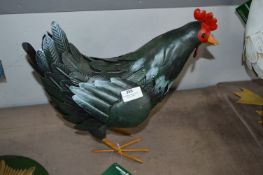 *Ornamental Metal Chicken