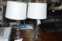 *Crystal Table Lamp 2pk