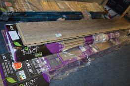 *Three Packs of Grey Laminate Flooring