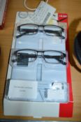 *FGX Metal Mix Reading Glasses +3.00