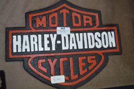*Reproduction Harley Davidson Sign