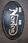 *Reproduction Norton Sign