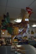 *Ornamental Metal Chicken