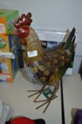 *Decorative Tin Plate Cockerel