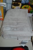 *Charisma White & Taupe Towel