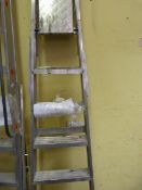 8ft Industrial Aluminium Steps