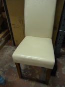 *Four Greenwich Chairs with Ivory Rubber Upholster