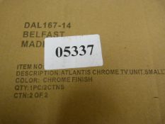 *Atlantis Chrome TV Unit