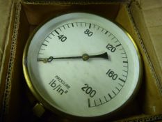 Brass Pressure Gauge